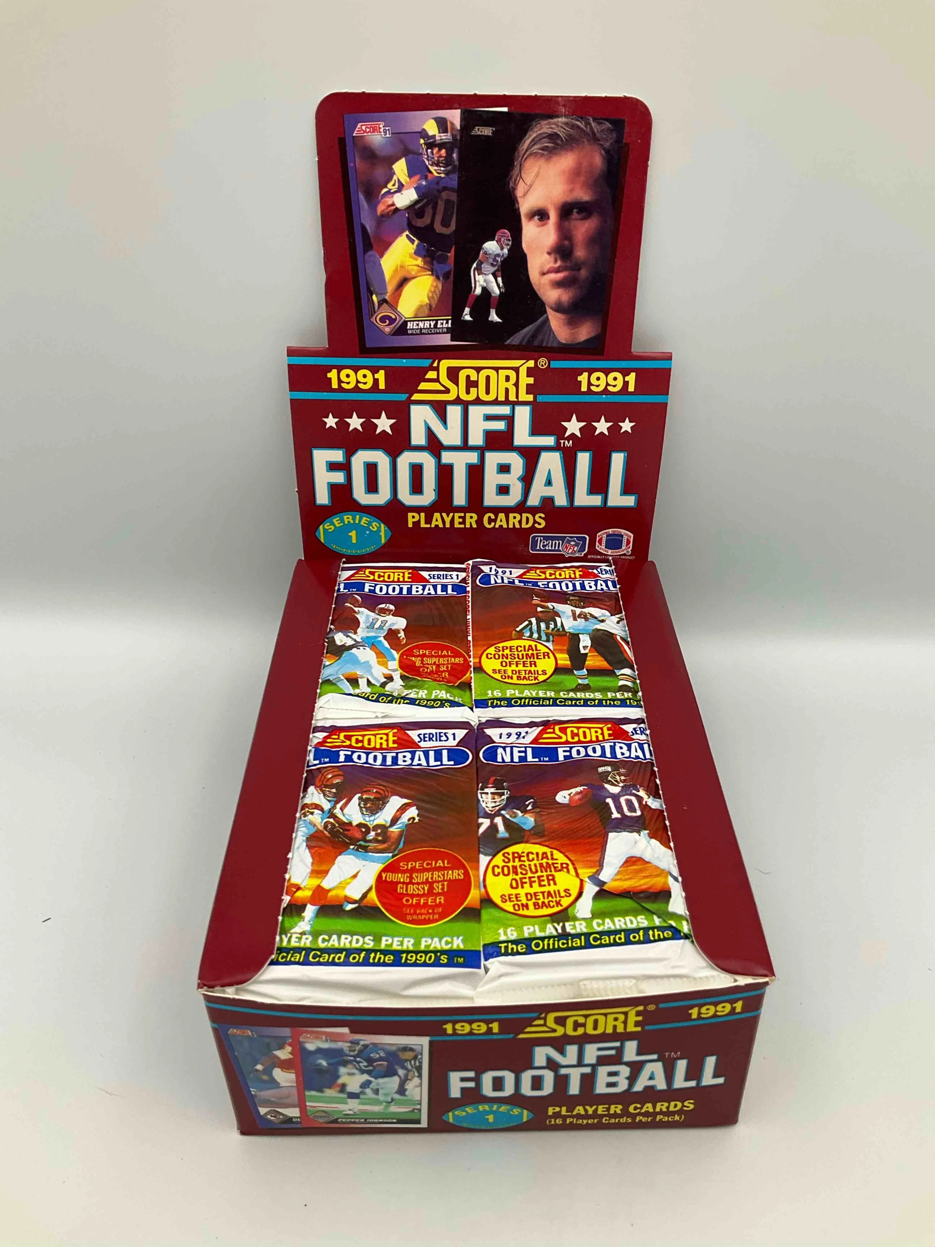 1991 Score series 1 Football Box (No Seal Wrap)