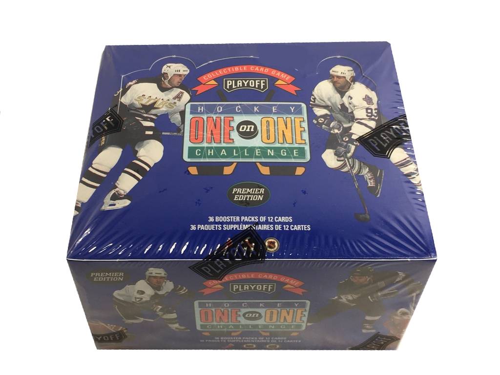 1995 Playoff Hockey One On One Challenge Premier Edition Box