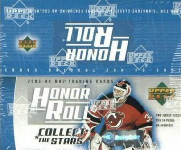 2003-04 Upper Deck Honor Roll Hockey Retail Box