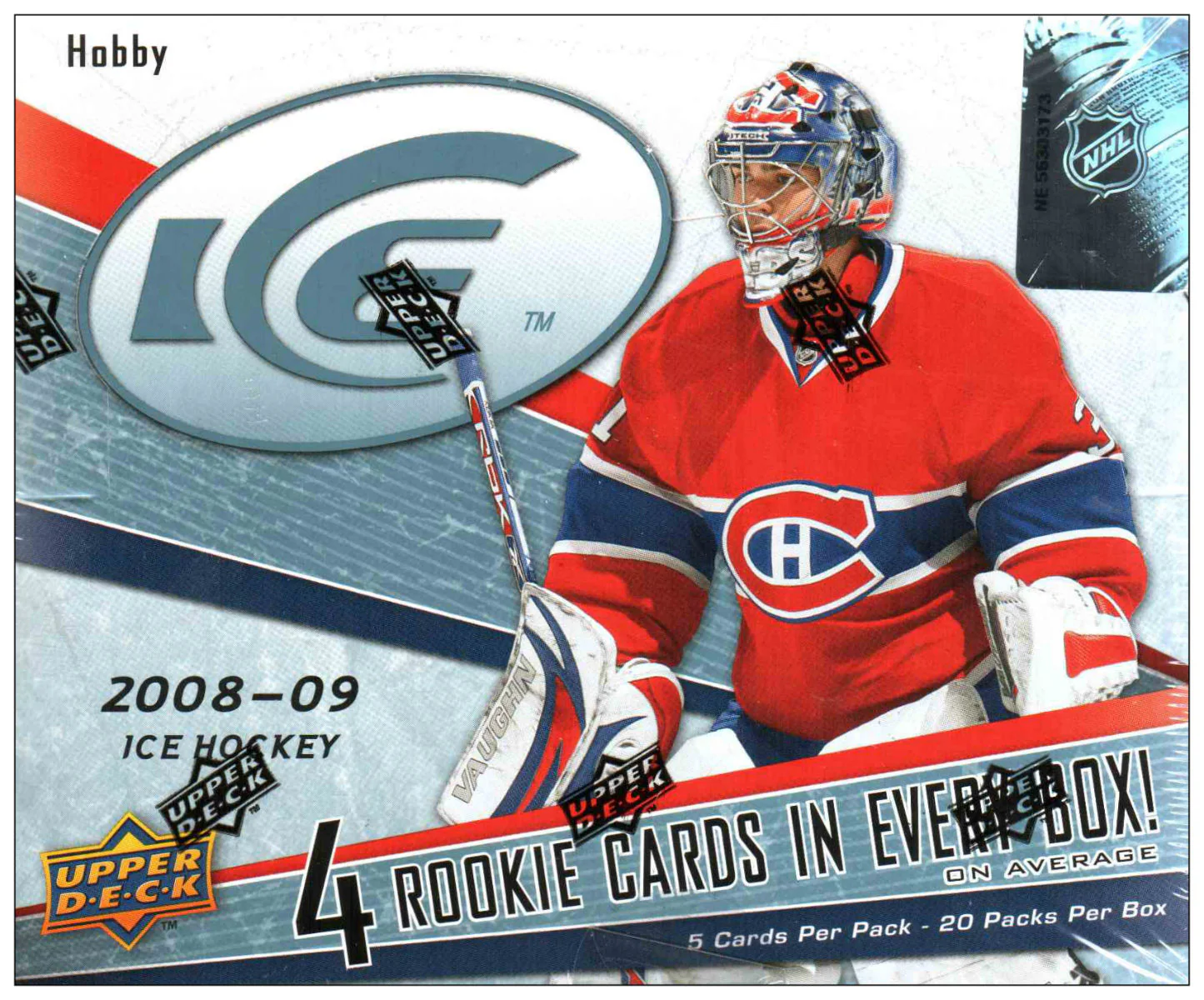 2008-09 Upper Deck Ice Hockey Hobby Box
