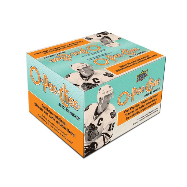 2012-13 Upper Deck O-Pee-Chee Hockey Retail Box