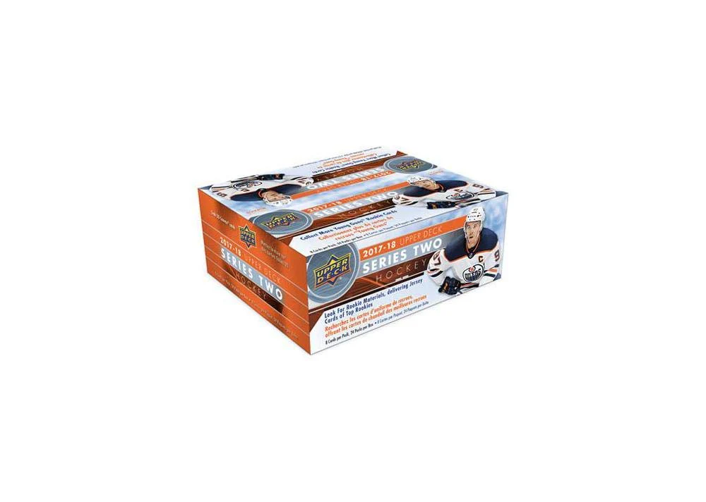 2017-18 Upper Deck Series 2 Hockey Sealed Retail Box
