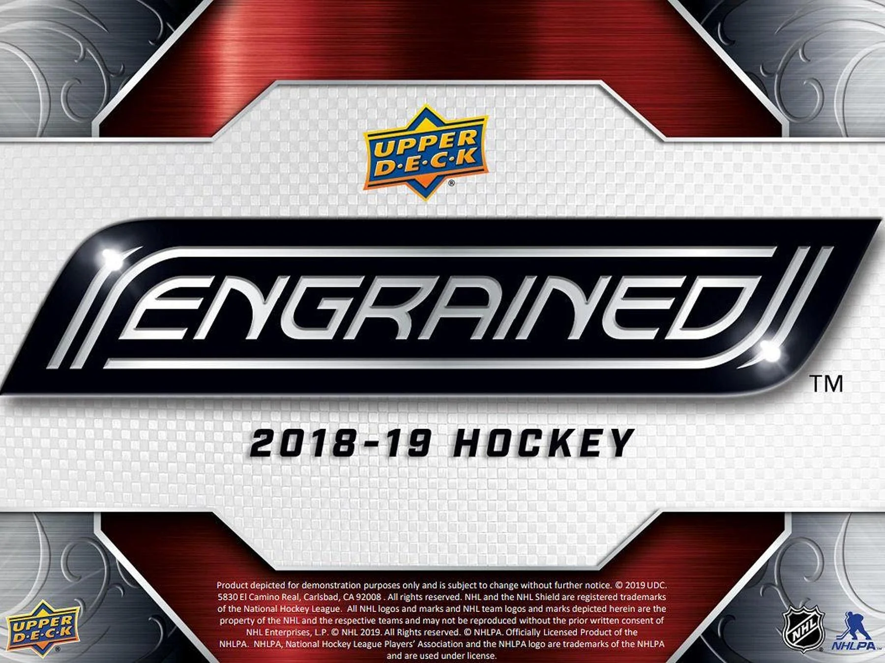 2018-19 Upper Deck Engrained Hockey Hobby Box