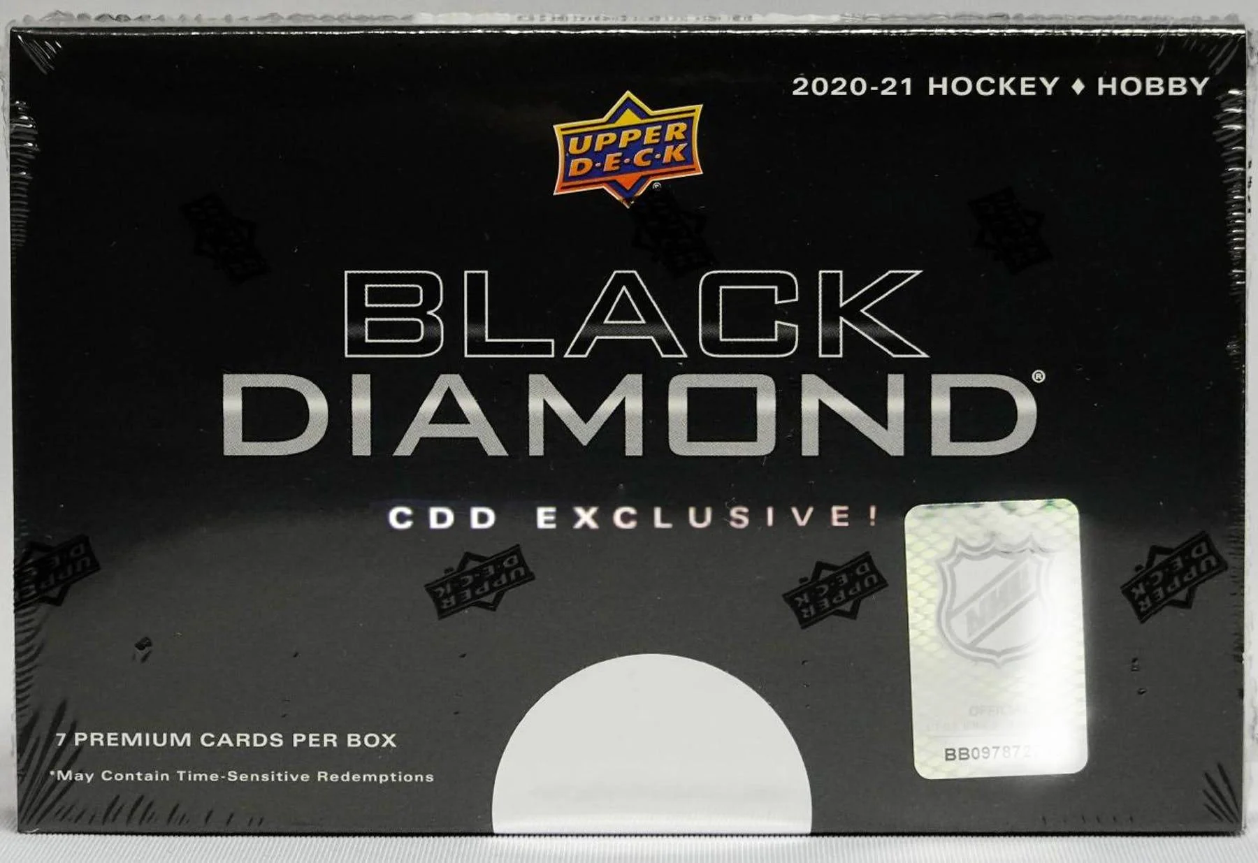 2020-21 Upper Deck Black Diamond CDD Exclusive Hockey Hobby Box