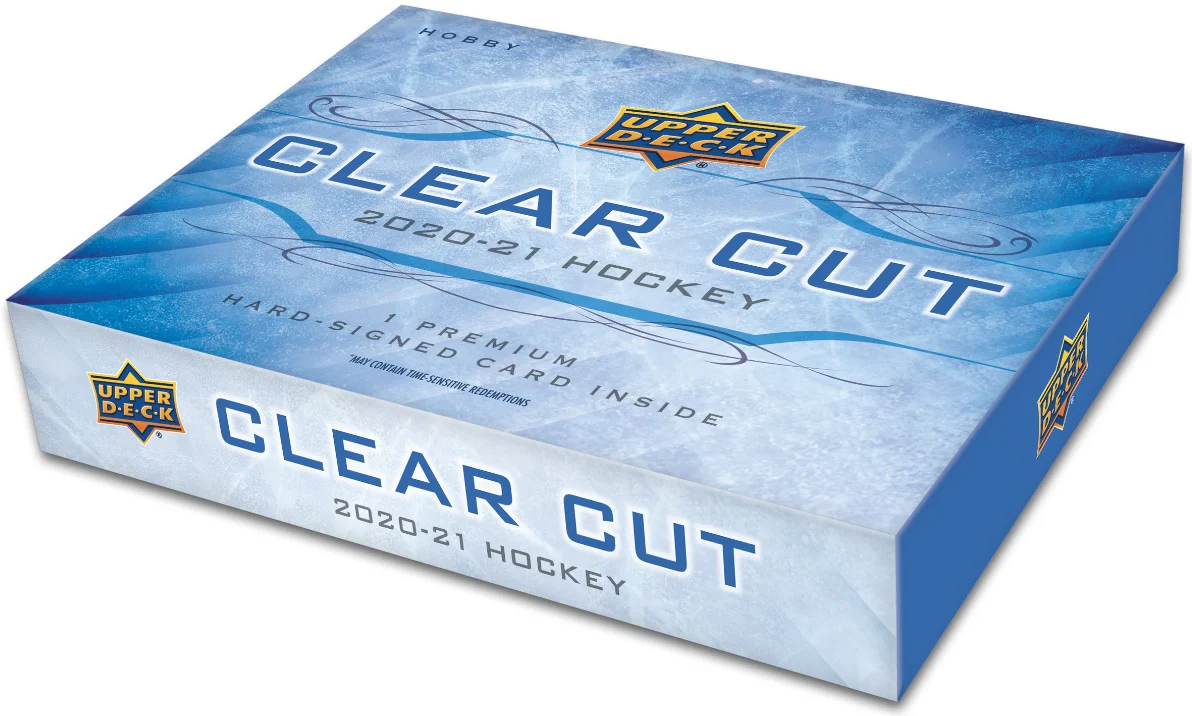2020-21 Upper Deck Clear Cut Hockey Hobby Case  (Inner Case of 15 Boxes) - Image 2
