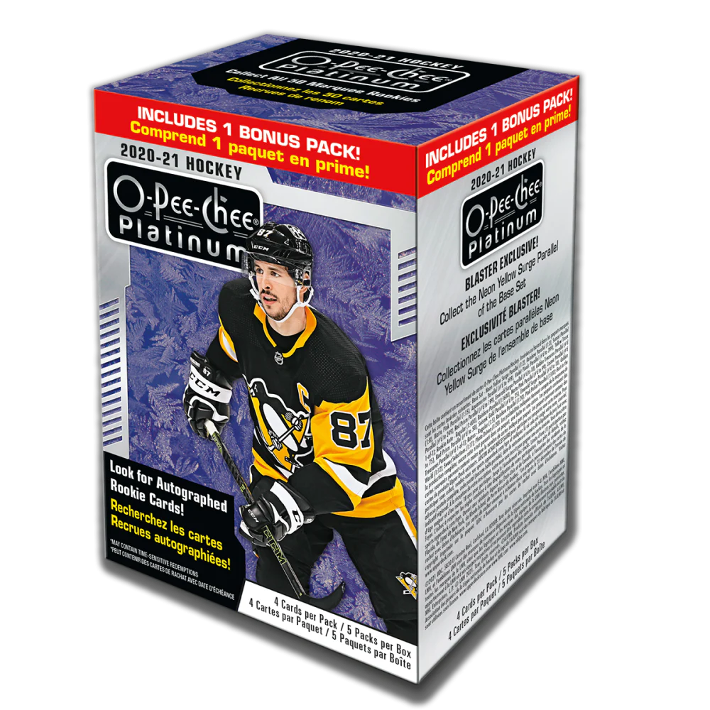 2020-21 Upper Deck O-Pee-Chee Platinum Hockey Blaster Case