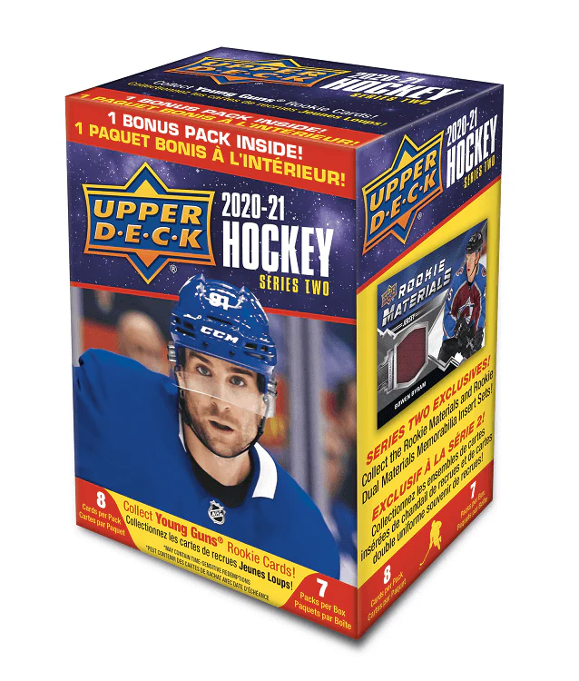 2020-21 Upper Deck Series 2 Hockey Blaster Box