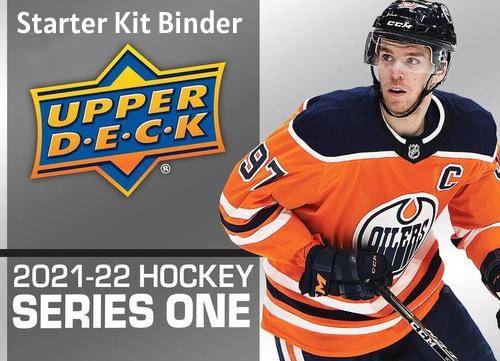 2021-22 Upper Deck Series 1 Hockey Starter Kit Binder - Image 2
