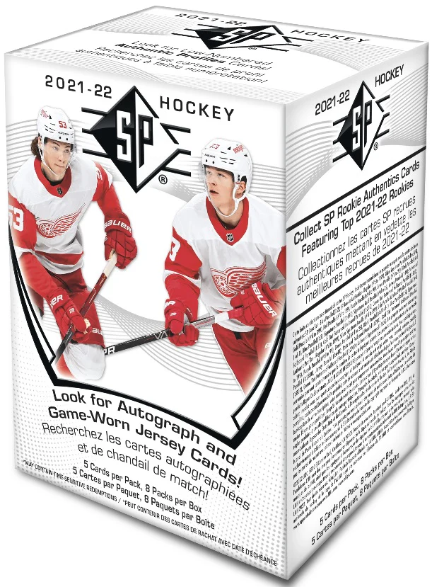 2021-22 Upper Deck SP Hockey Sealed Blaster Case (Case of 20 Boxes)