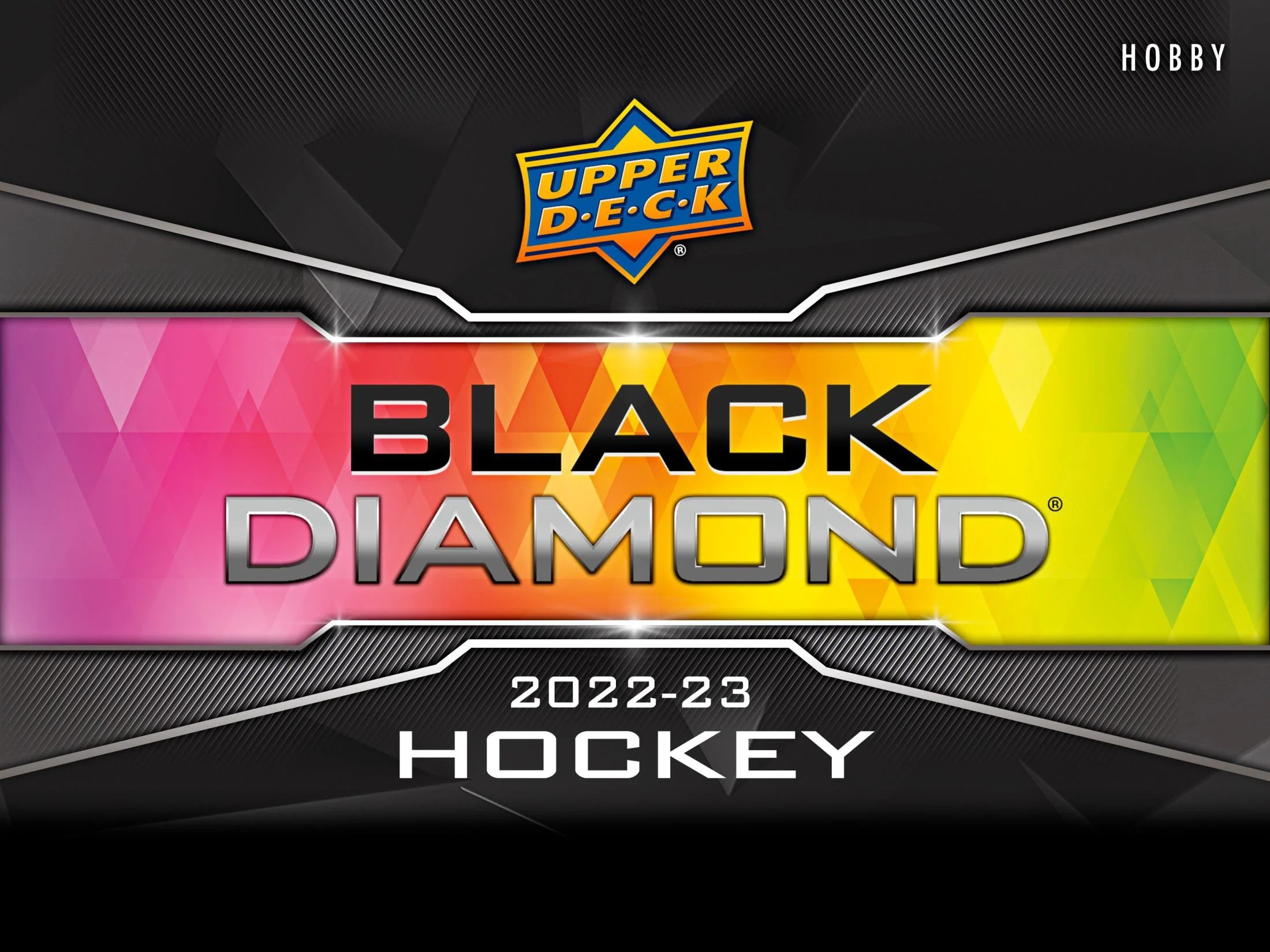 2022-23 Upper Deck Black Diamond Hockey Hobby Box Master Case (Case of 10 Boxes) - Image 2