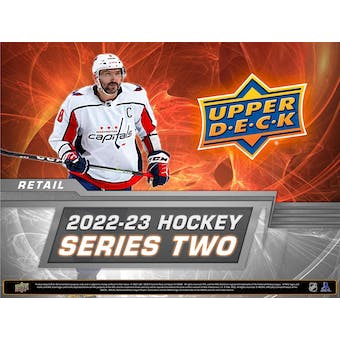 2022-23 Upper Deck Series 2 Hockey Blaster Box - Image 2