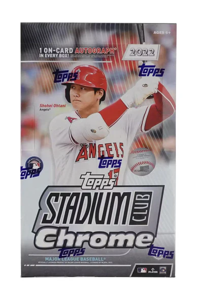 2022 Topps Stadium Chrome Baseball Hobby Box