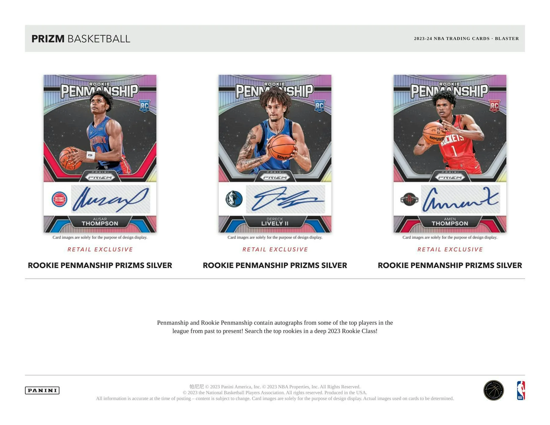 2023-24 Panini Prizm Basketball Blaster Box (Green Wave Prizms) - Image 4