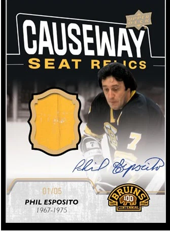 2023-24 Upper Deck Boston Bruins Centennial Hockey Hobby Tin - Image 8