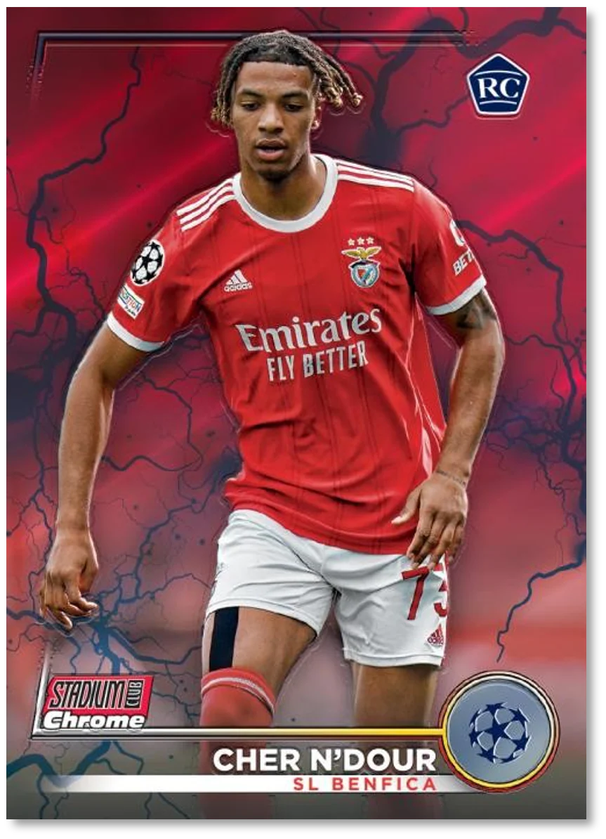 2023 Topps Stadium Club Chrome UEFA Soccer Hobby Box - Image 3