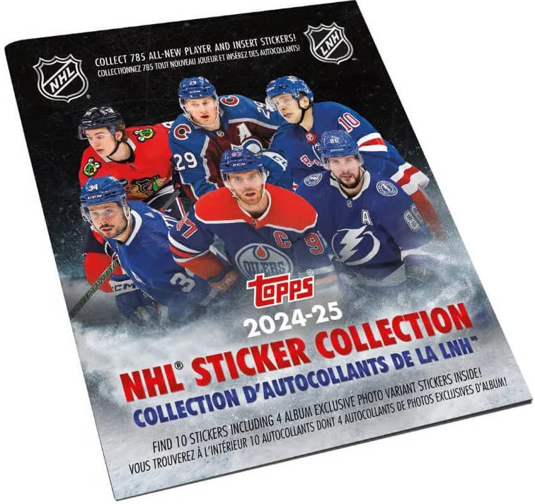 2024-25 Topps NHL Sticker Album