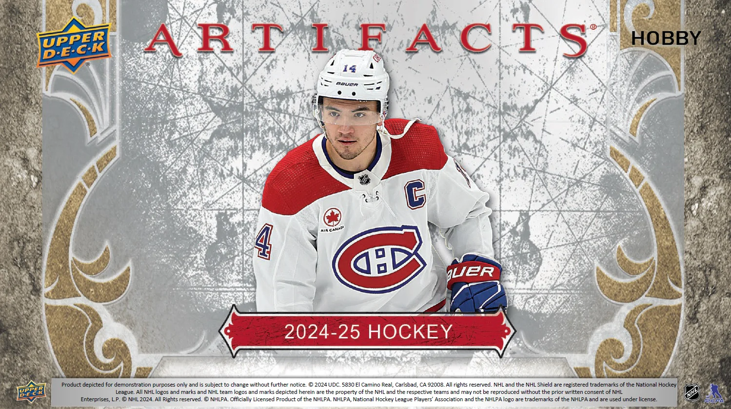 2024-25 Upper Deck Artifacts Hockey Hobby Box - Image 2