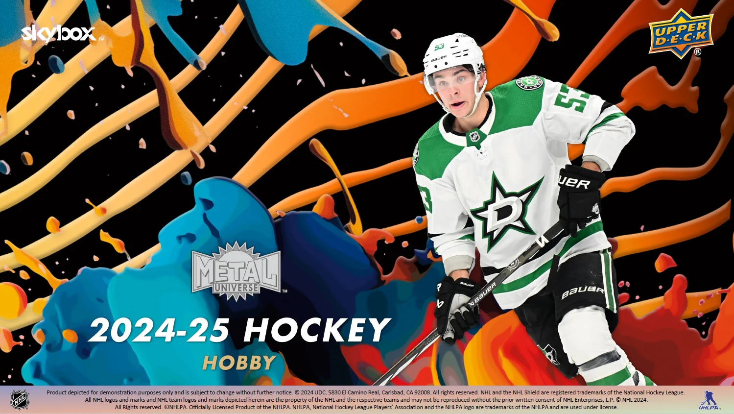 2024-25 Upper Deck Skybox Metal Universe Hobby Box - Image 7
