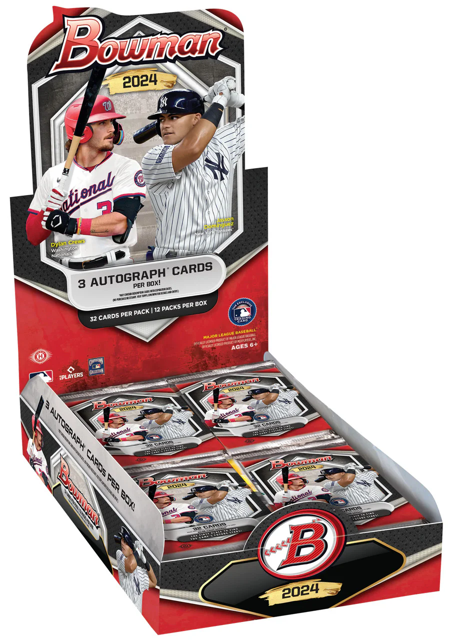 2024 Bowman Baseball Jumbo Hobby Sealed Box