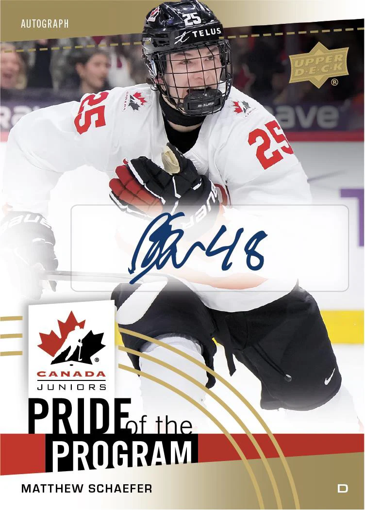 2025 Upper Deck Team Canada Juniors Hockey Blaster Box - Image 5