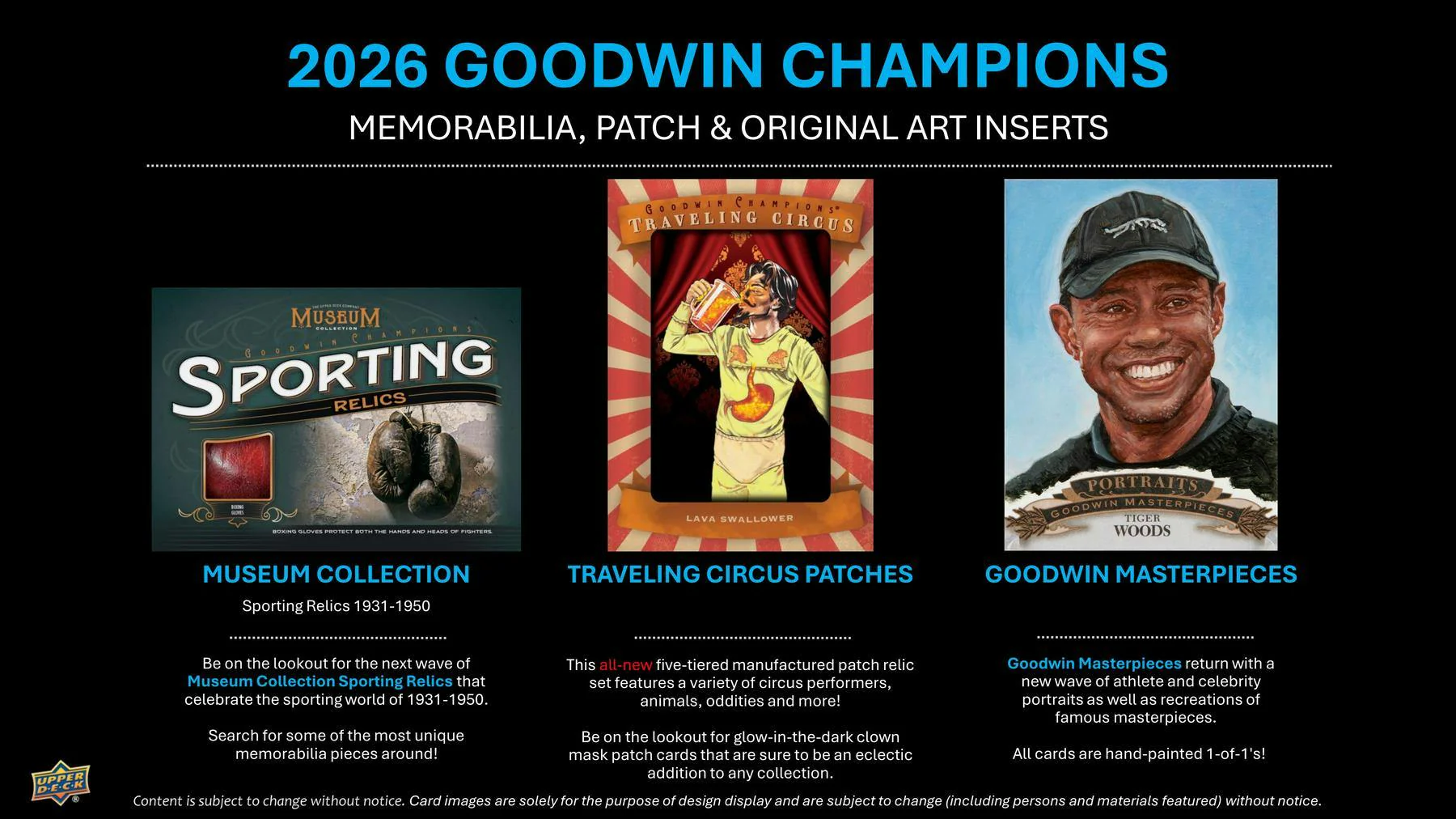 2026 Upper Deck Goodwin Champions Hobby Box - Image 5