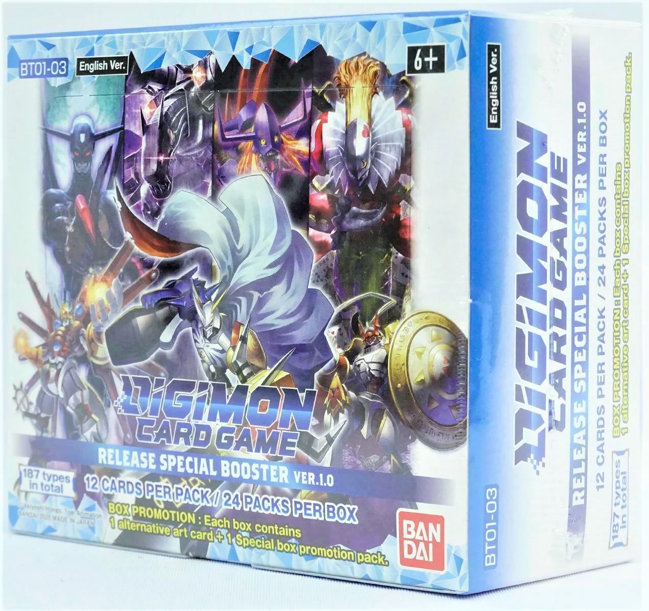 Digimon Card Game Release Special Version 1.0 Booster Box + 2 FREE Ver.1.0 Dash Packs - Image 3