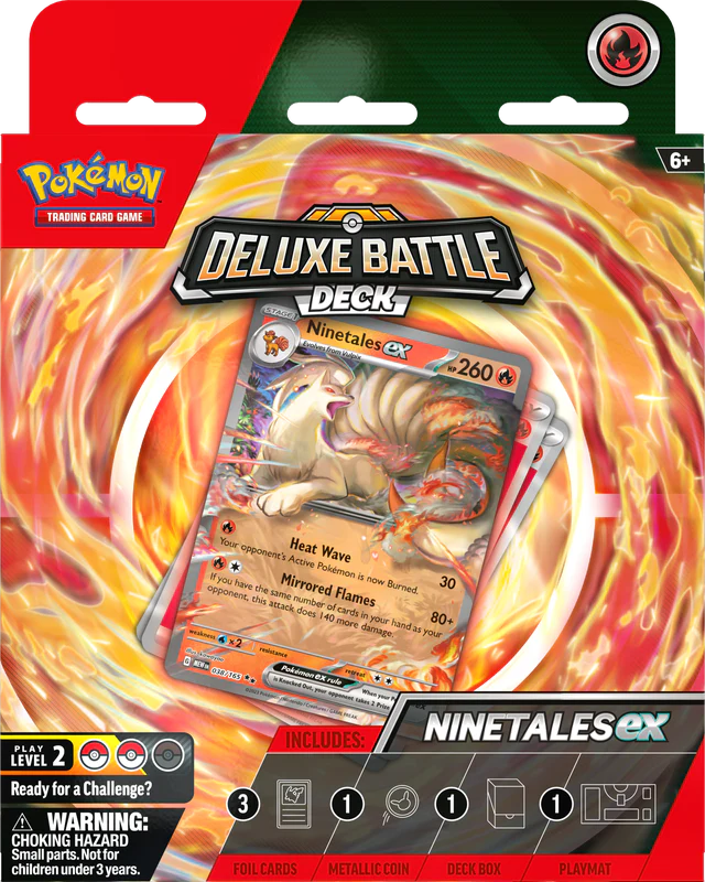 Pokemon Deluxe Battle Deck Ninetales/Zapdos EX - Image 2