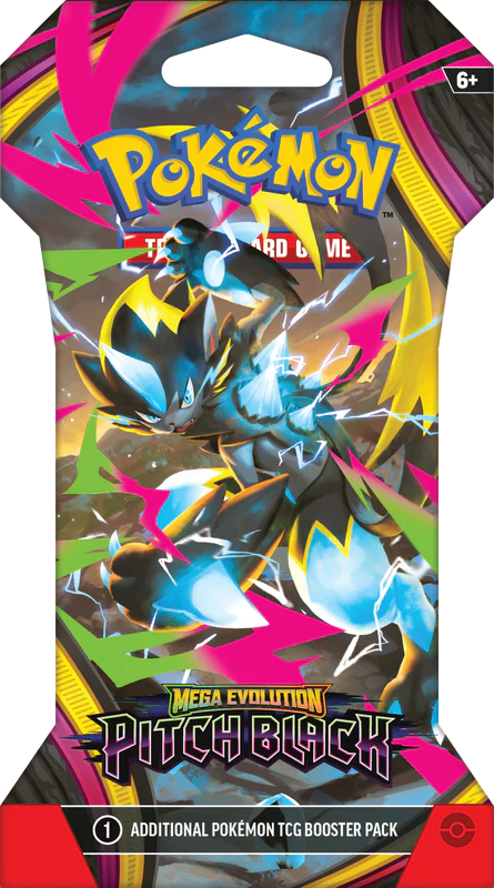 Pokemon Pitch Black Sleeved Pack (Lot Of 12 Sleeves) - Image 4