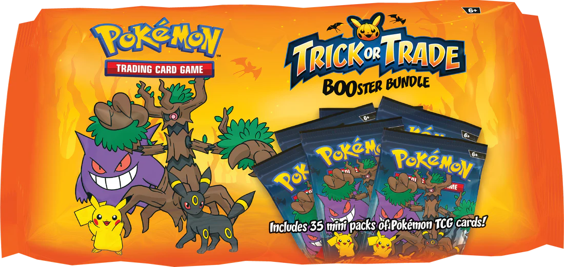 Pokemon Trick Or Trade Booster Bundle 2024