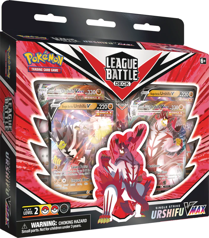 Pokemon Urshifu Single Strike Vmax League Battle Deck